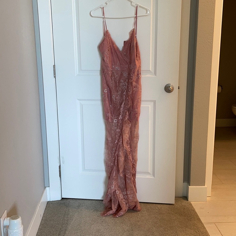 Majorelle Lace dress